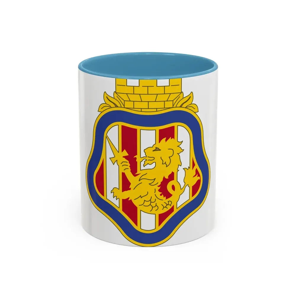 7 Engineer Brigade 2 (U.S. Army) Accent Coffee Mug 11oz Light Blue - Go Mug Yourself