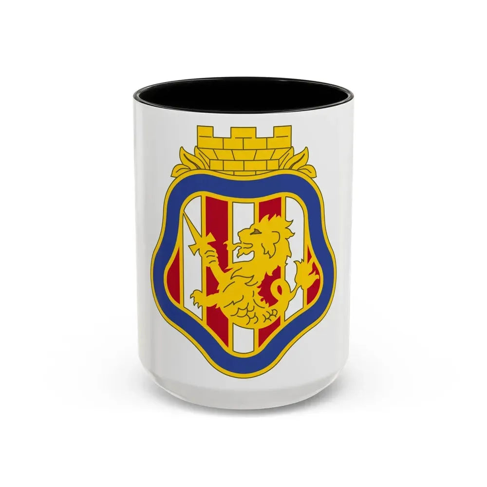 7 Engineer Brigade 2 (U.S. Army) Accent Coffee Mug 15oz Black - Go Mug Yourself