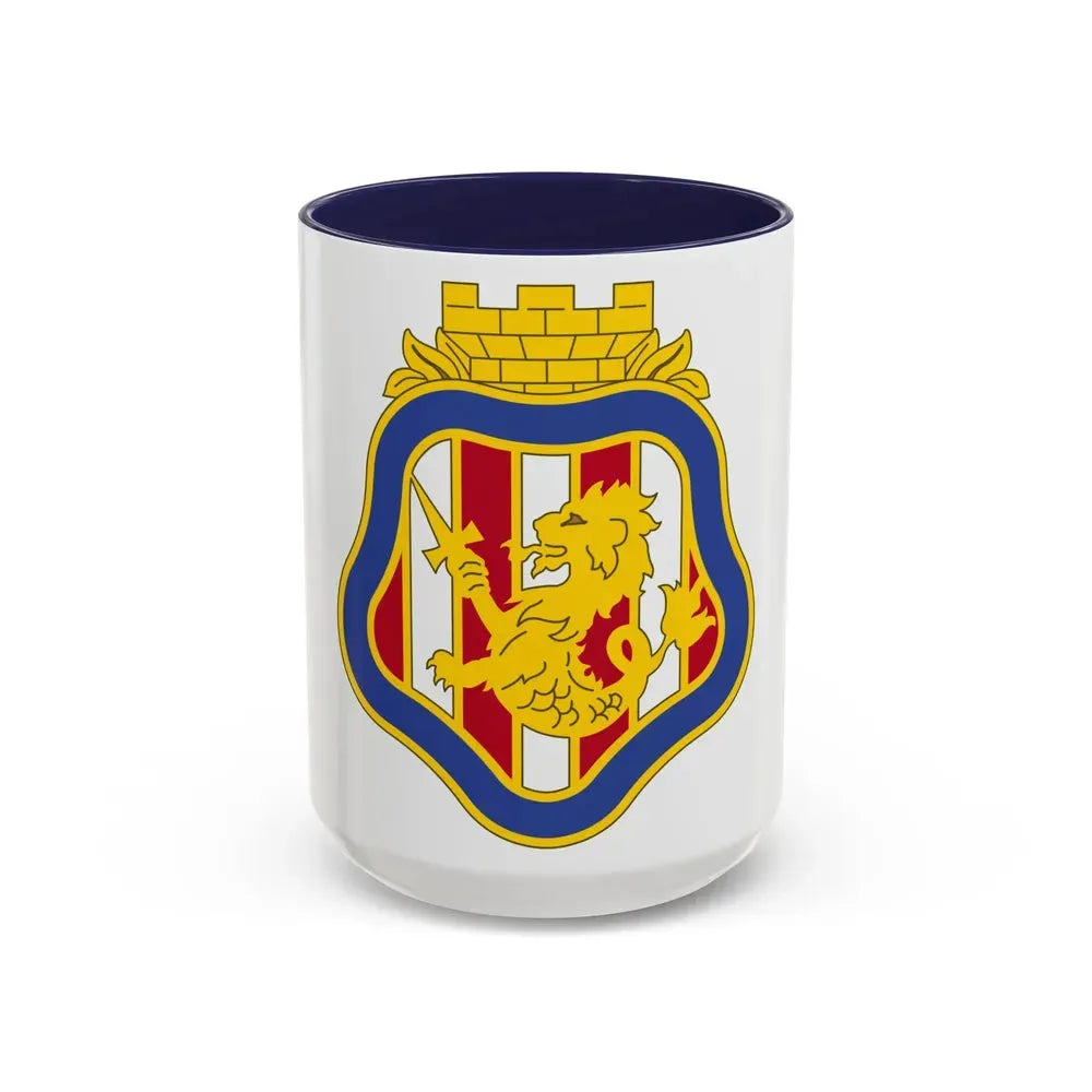 7 Engineer Brigade 2 (U.S. Army) Accent Coffee Mug 15oz Navy - Go Mug Yourself