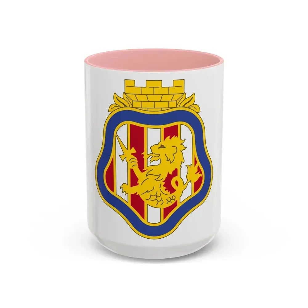 7 Engineer Brigade 2 (U.S. Army) Accent Coffee Mug 15oz Pink - Go Mug Yourself