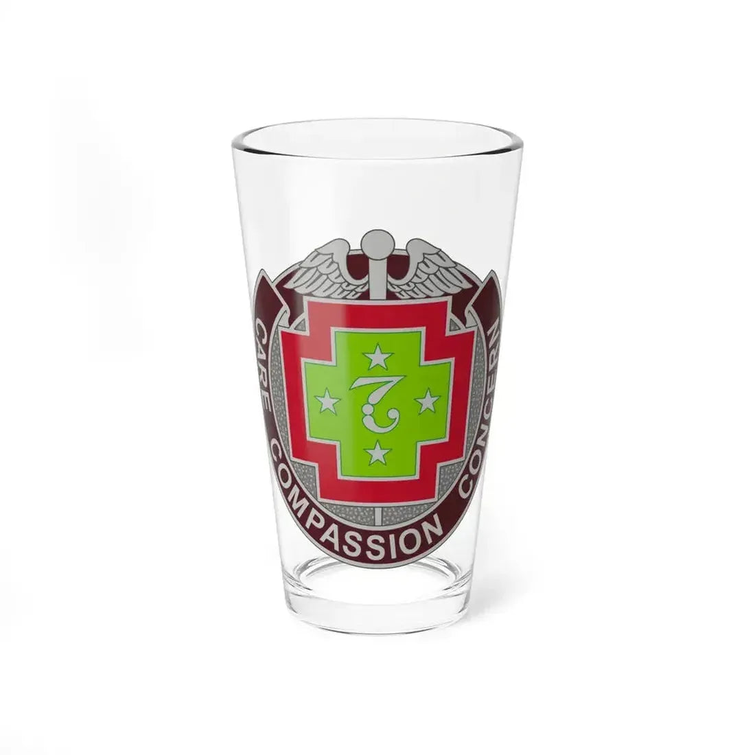 7 Field Hospital (U.S. Army) Pint Glass 16oz 16oz - Go Mug Yourself