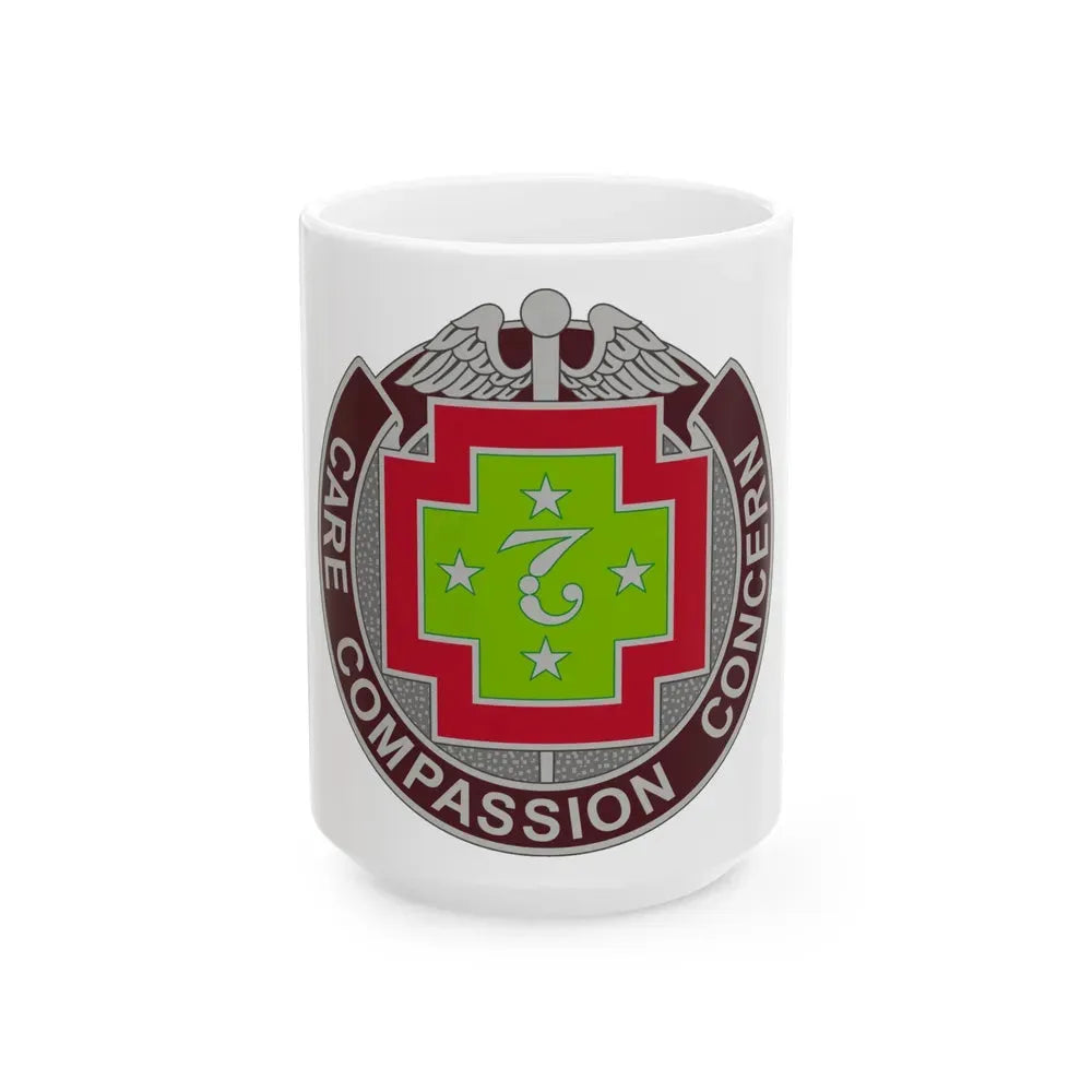 7 Field Hospital (U.S. Army) White Coffee Mug 15oz - Go Mug Yourself