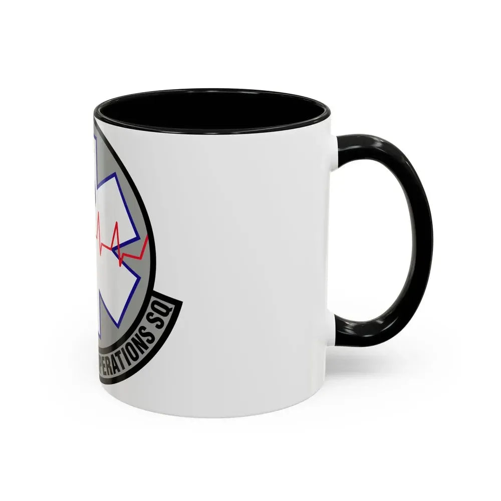 7 Healthcare Operations Squadron AFGSC (U.S. Air Force) Accent Coffee Mug - Go Mug Yourself