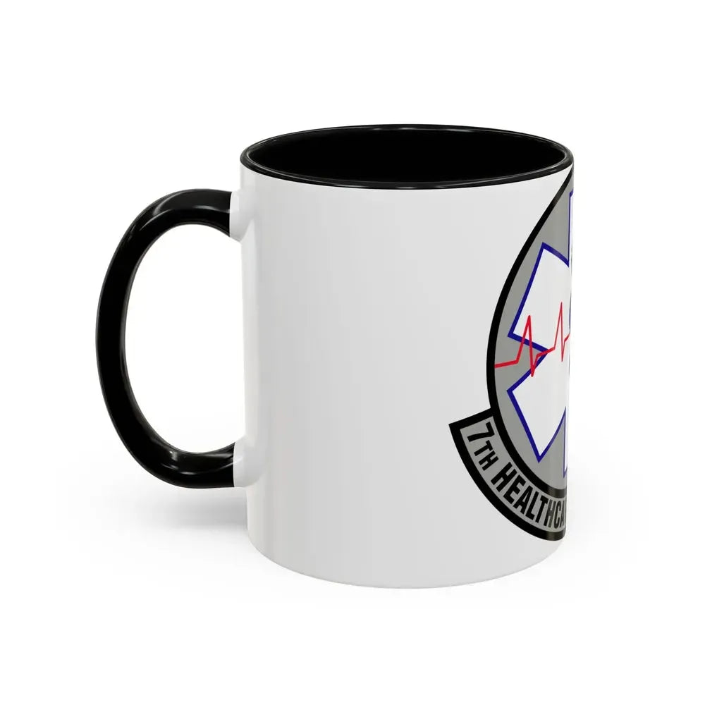 7 Healthcare Operations Squadron AFGSC (U.S. Air Force) Accent Coffee Mug - Go Mug Yourself