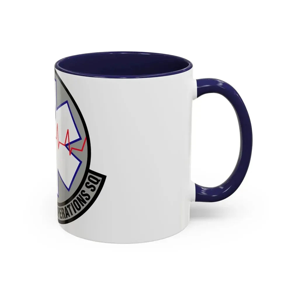 7 Healthcare Operations Squadron AFGSC (U.S. Air Force) Accent Coffee Mug - Go Mug Yourself