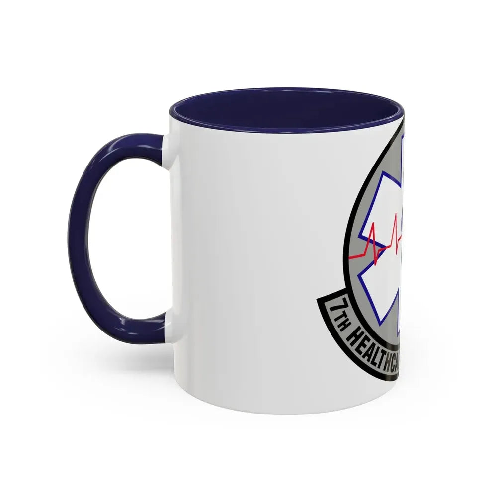 7 Healthcare Operations Squadron AFGSC (U.S. Air Force) Accent Coffee Mug - Go Mug Yourself