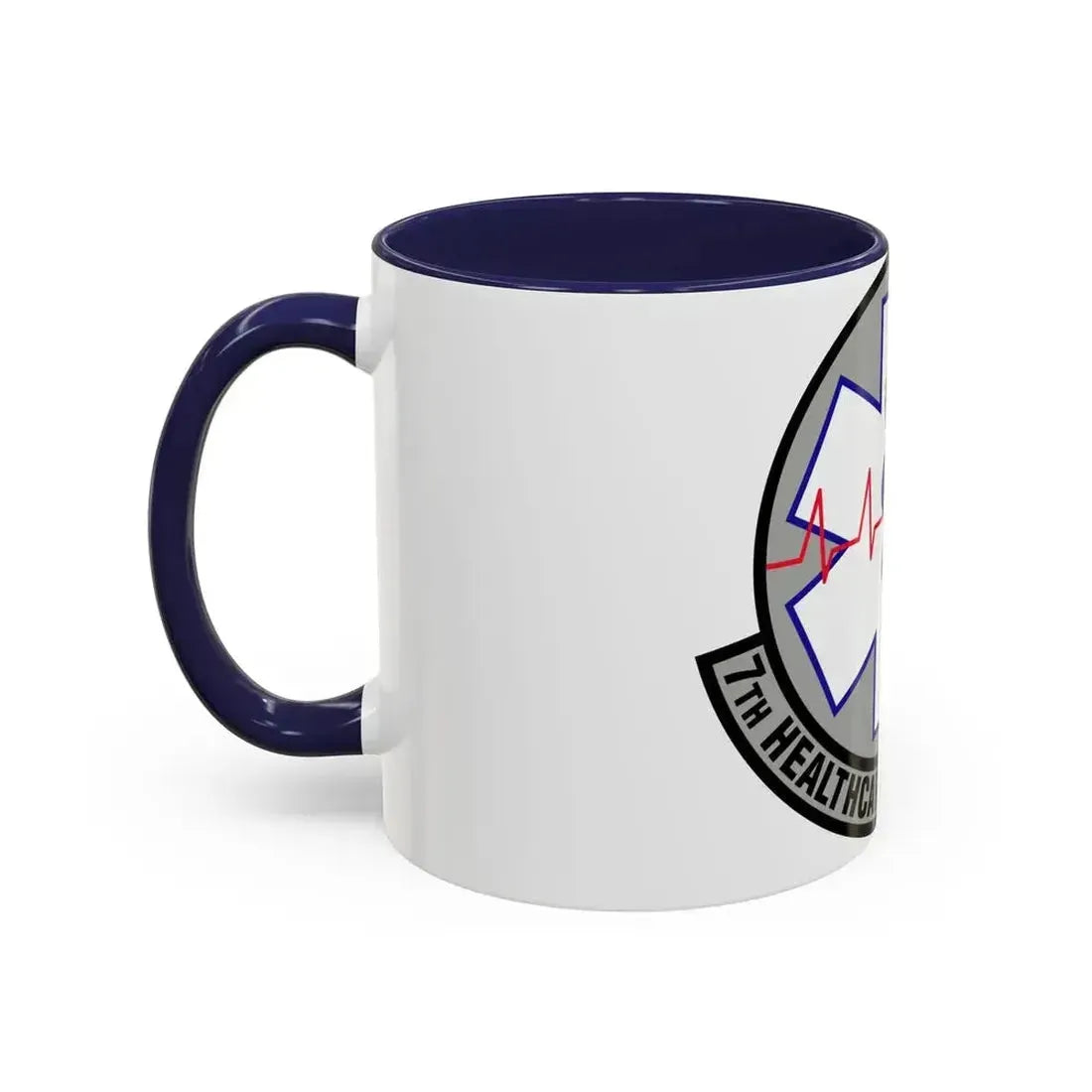 7 Healthcare Operations Squadron AFGSC (U.S. Air Force) Accent Coffee Mug - Go Mug Yourself