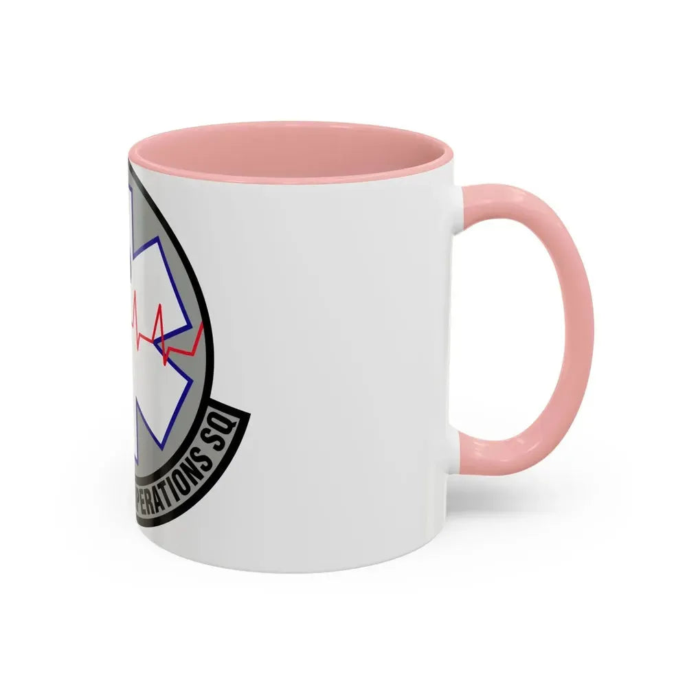 7 Healthcare Operations Squadron AFGSC (U.S. Air Force) Accent Coffee Mug - Go Mug Yourself