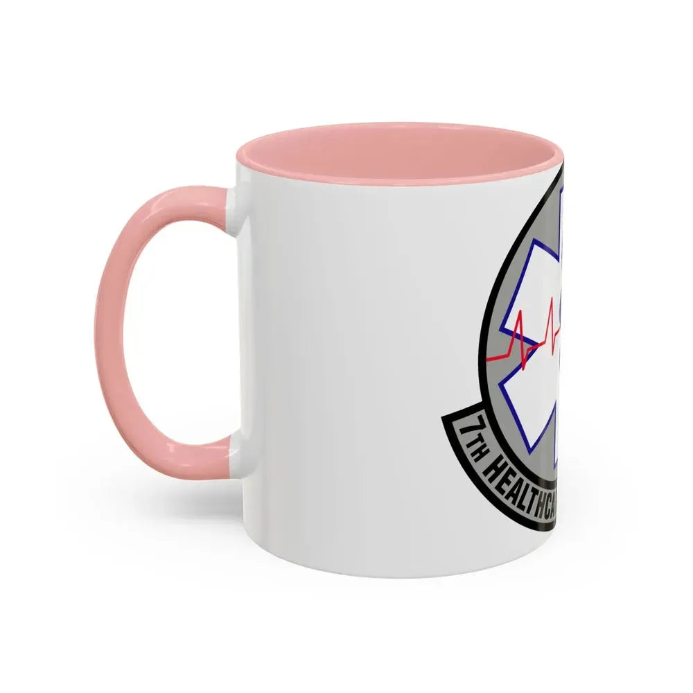 7 Healthcare Operations Squadron AFGSC (U.S. Air Force) Accent Coffee Mug - Go Mug Yourself