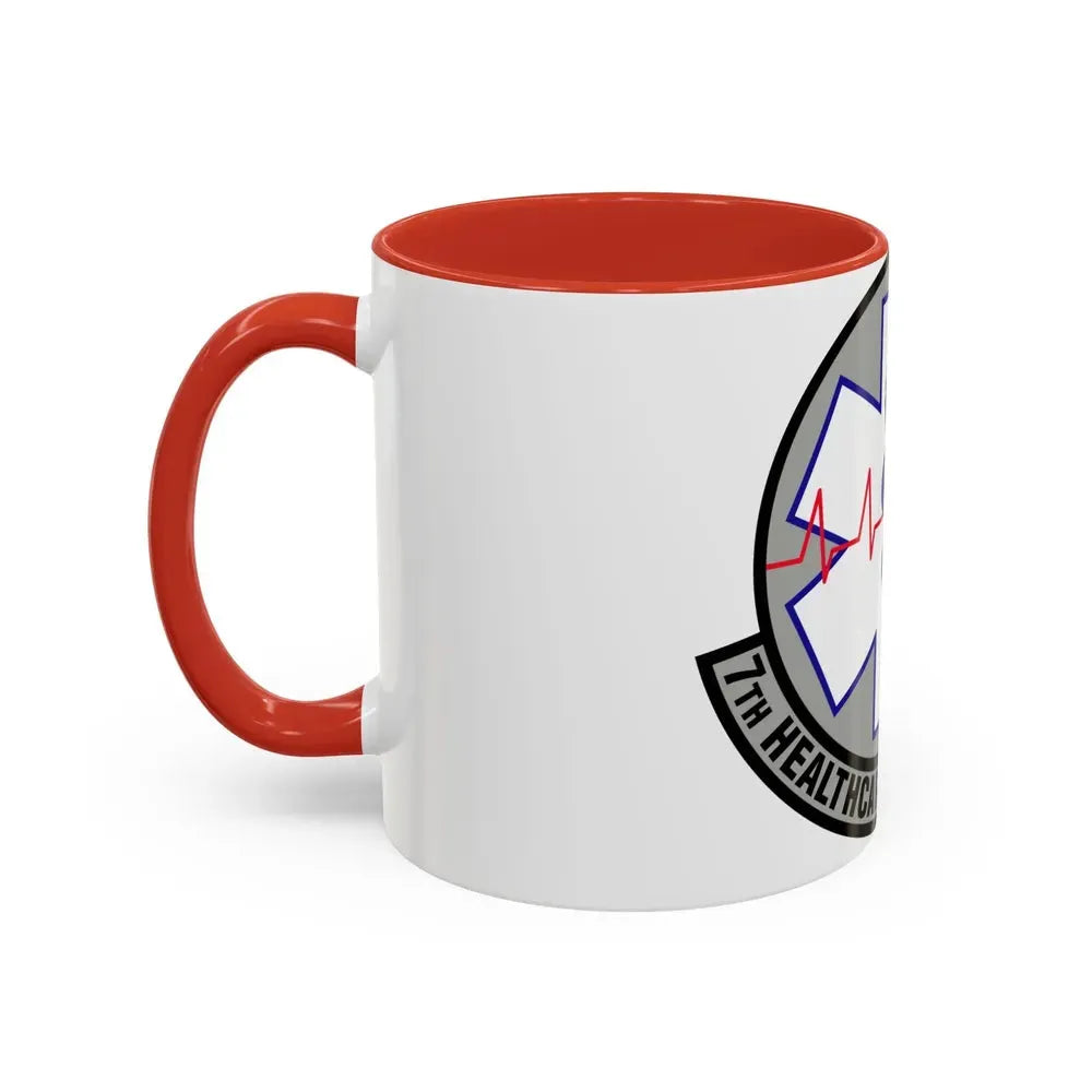 7 Healthcare Operations Squadron AFGSC (U.S. Air Force) Accent Coffee Mug - Go Mug Yourself
