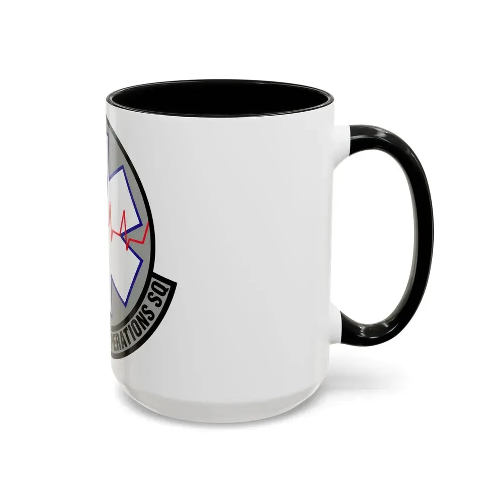 7 Healthcare Operations Squadron AFGSC (U.S. Air Force) Accent Coffee Mug - Go Mug Yourself