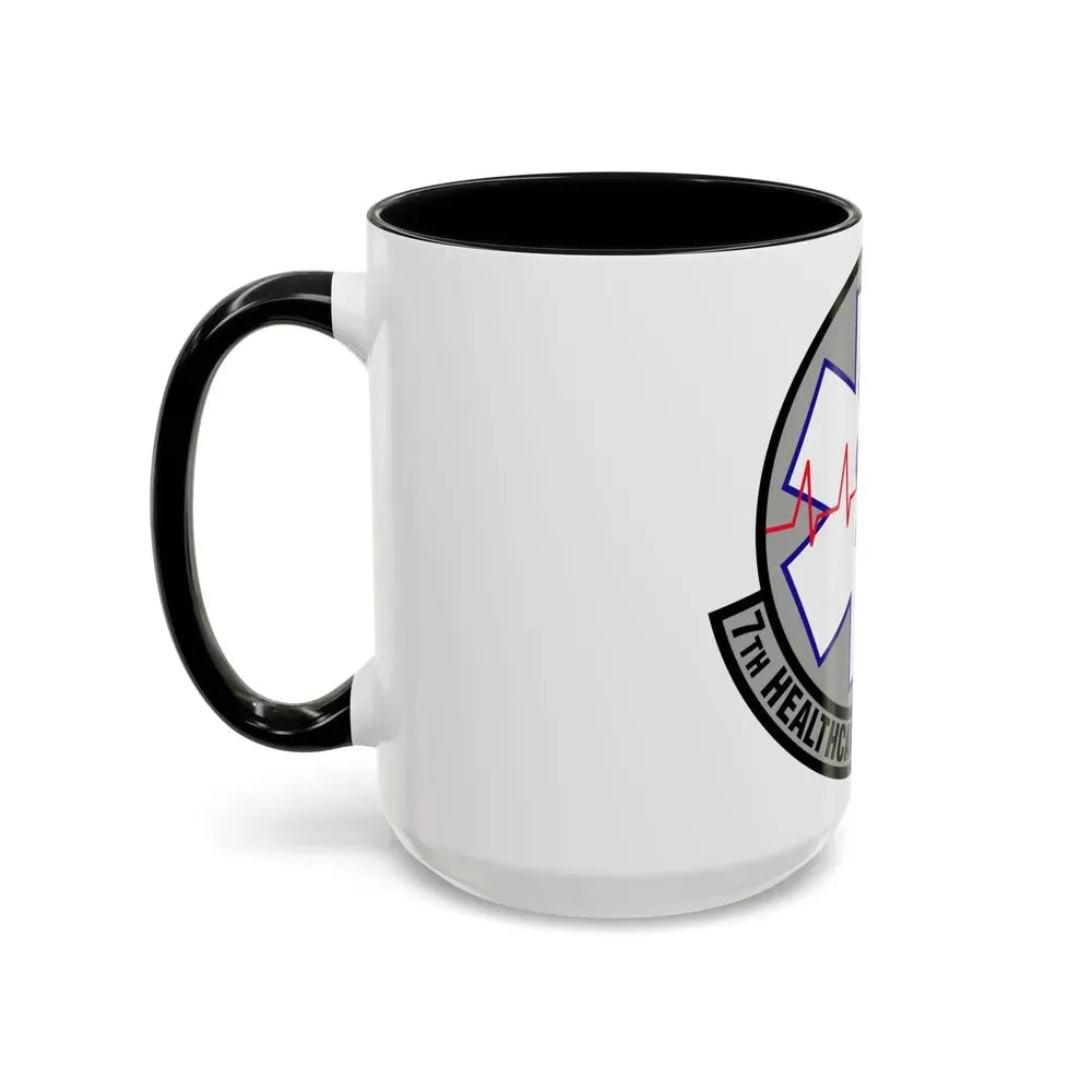 7 Healthcare Operations Squadron AFGSC (U.S. Air Force) Accent Coffee Mug - Go Mug Yourself