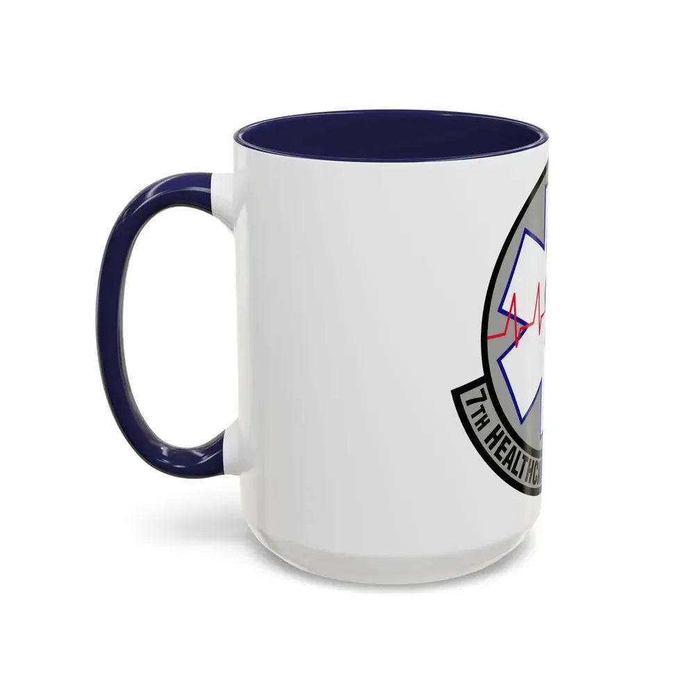 7 Healthcare Operations Squadron AFGSC (U.S. Air Force) Accent Coffee Mug - Go Mug Yourself