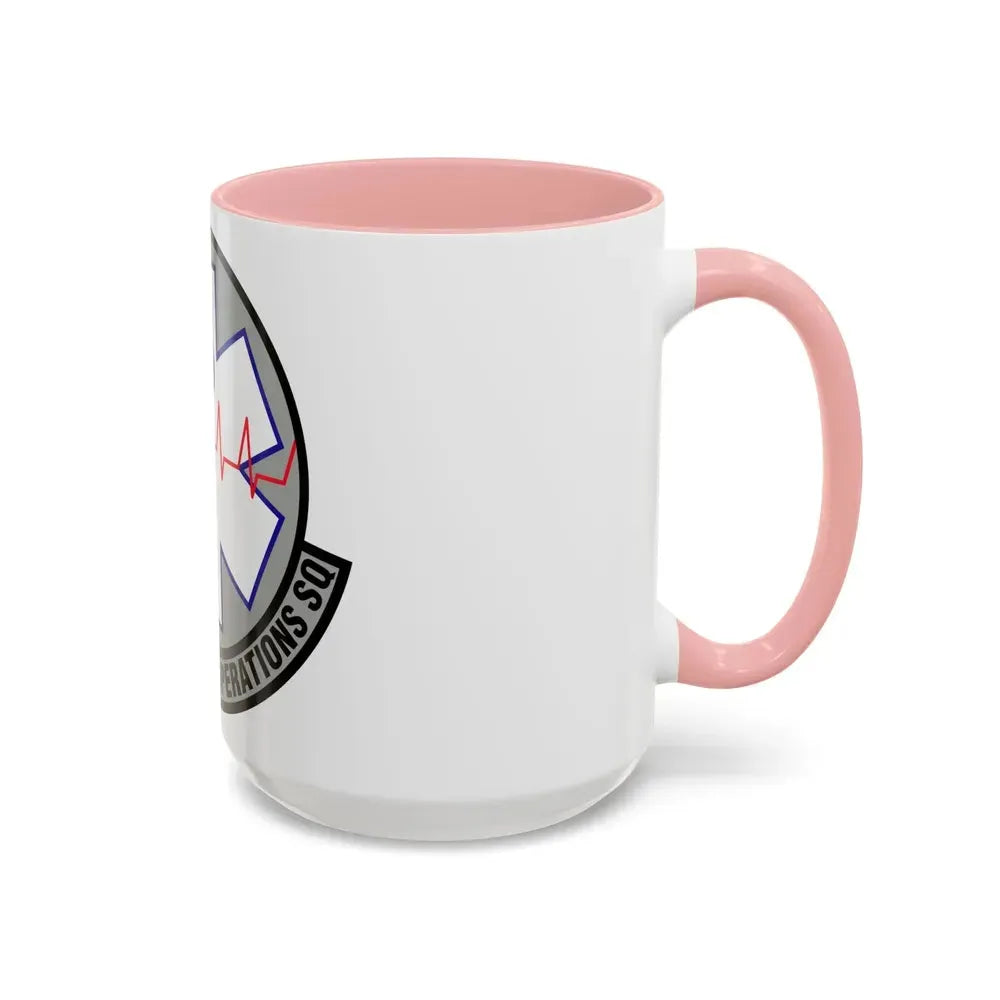 7 Healthcare Operations Squadron AFGSC (U.S. Air Force) Accent Coffee Mug - Go Mug Yourself