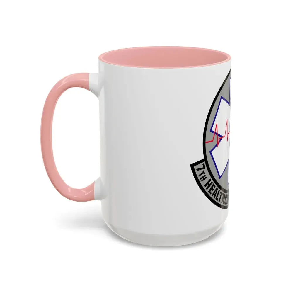 7 Healthcare Operations Squadron AFGSC (U.S. Air Force) Accent Coffee Mug - Go Mug Yourself