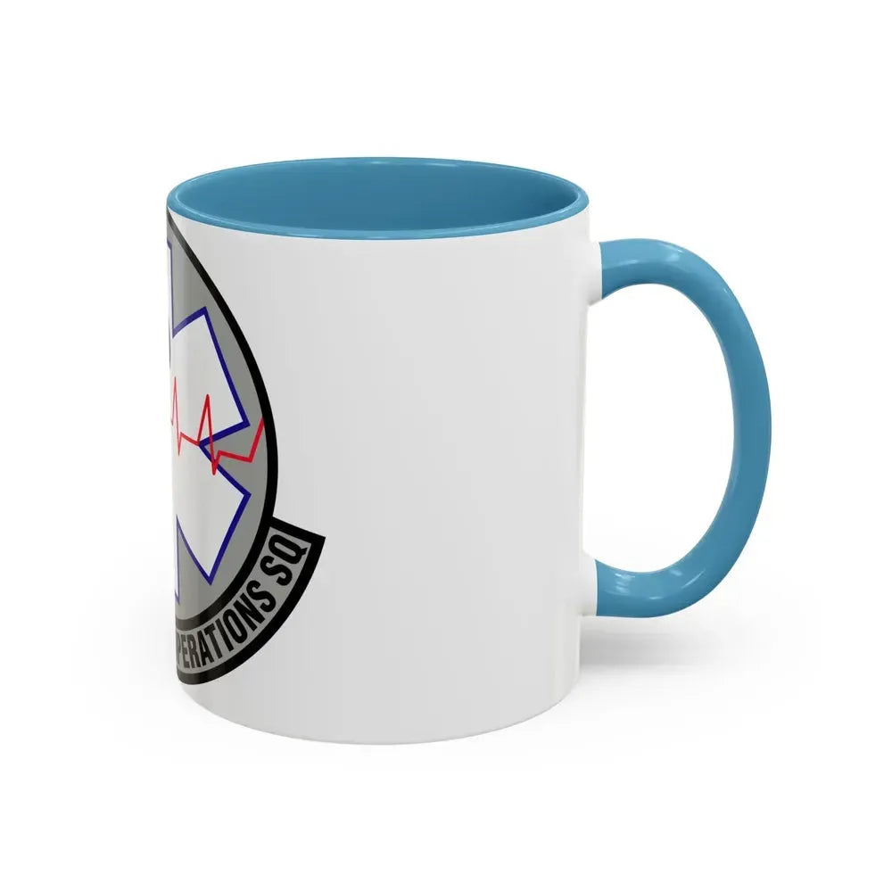 7 Healthcare Operations Squadron AFGSC (U.S. Air Force) Accent Coffee Mug - Go Mug Yourself