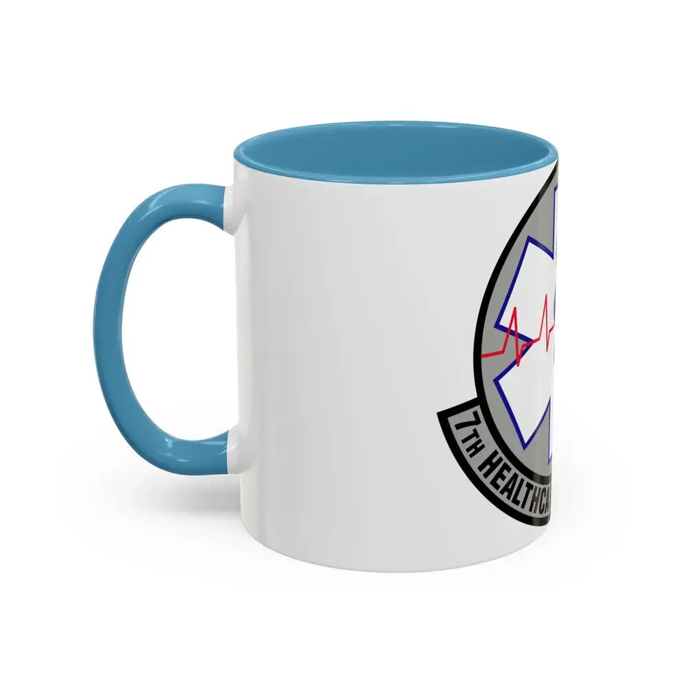 7 Healthcare Operations Squadron AFGSC (U.S. Air Force) Accent Coffee Mug - Go Mug Yourself