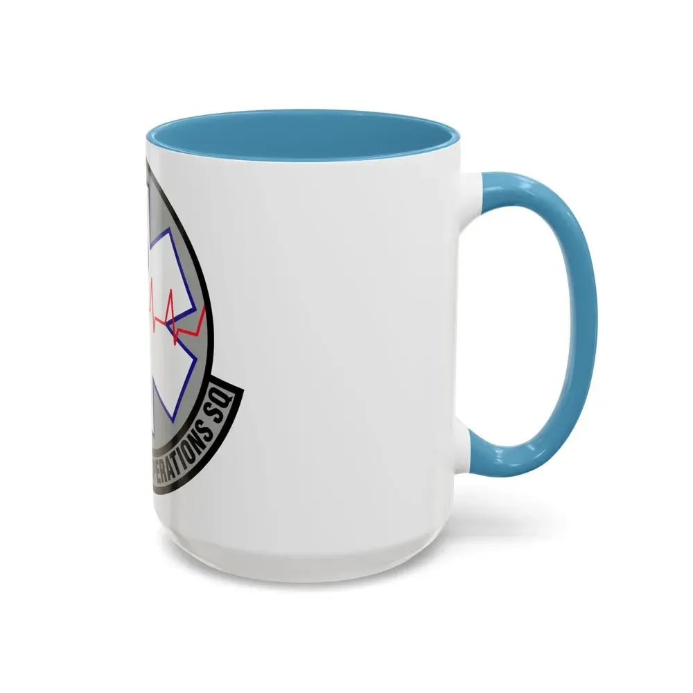 7 Healthcare Operations Squadron AFGSC (U.S. Air Force) Accent Coffee Mug - Go Mug Yourself