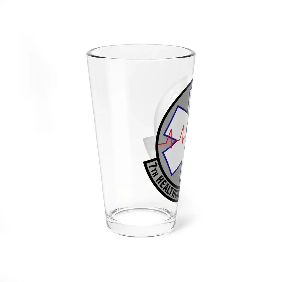 7 Healthcare Operations Squadron AFGSC (U.S. Air Force) Pint Glass 16oz - Go Mug Yourself