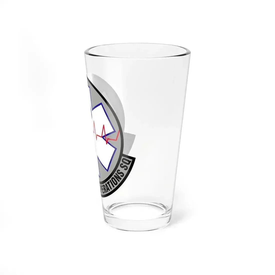 7 Healthcare Operations Squadron AFGSC (U.S. Air Force) Pint Glass 16oz - Go Mug Yourself