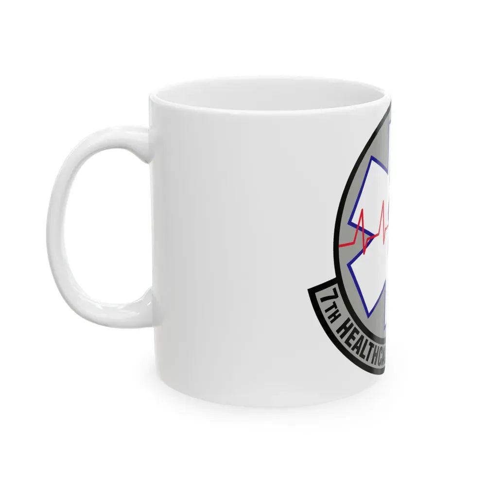7 Healthcare Operations Squadron AFGSC (U.S. Air Force) White Coffee Mug - Go Mug Yourself