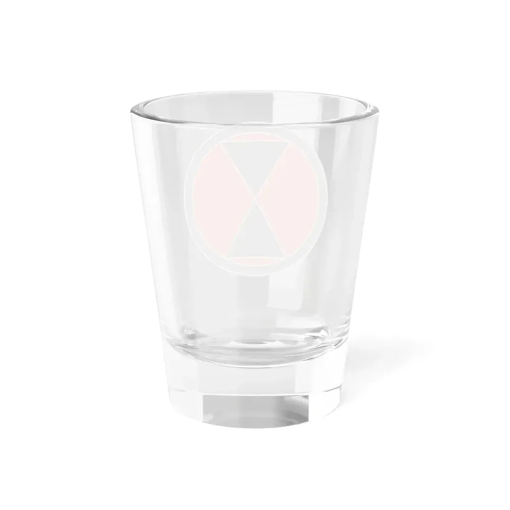 7 Infantry Division (U.S. Army) Shot Glass 1.5oz - Go Mug Yourself