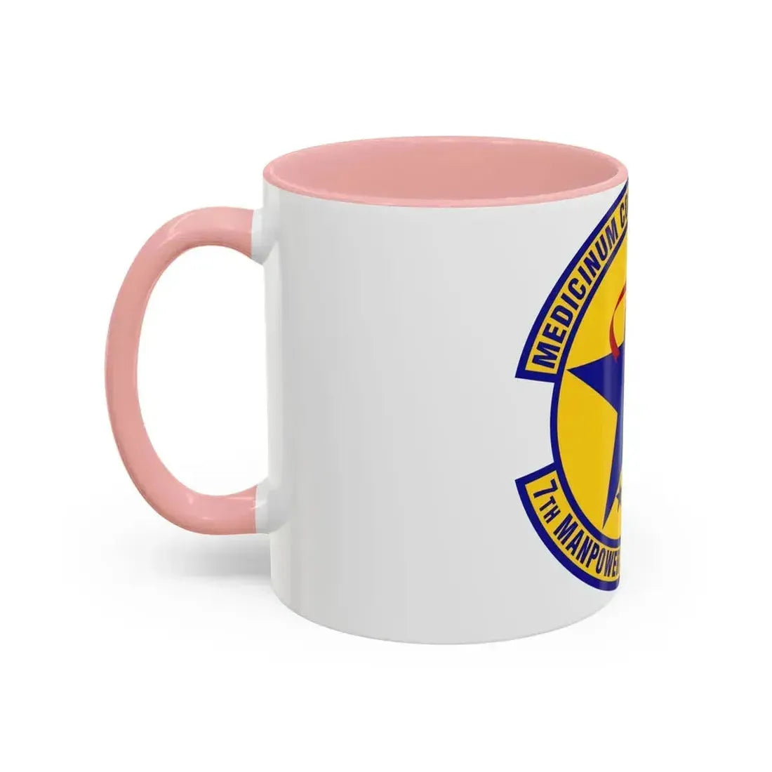 7 Manpower Requirements Flight AFMA (U.S. Air Force) Accent Coffee Mug - Go Mug Yourself