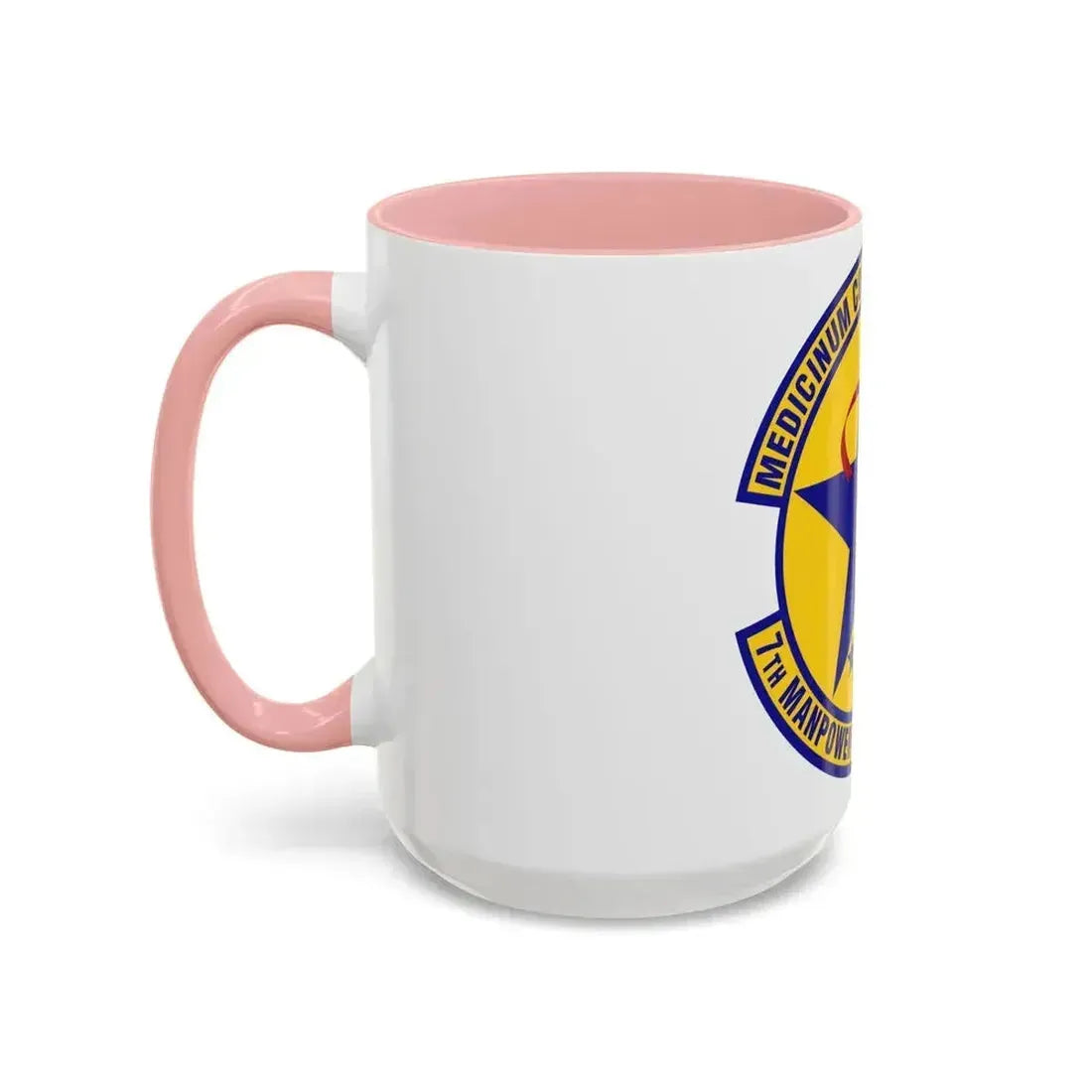 7 Manpower Requirements Flight AFMA (U.S. Air Force) Accent Coffee Mug - Go Mug Yourself
