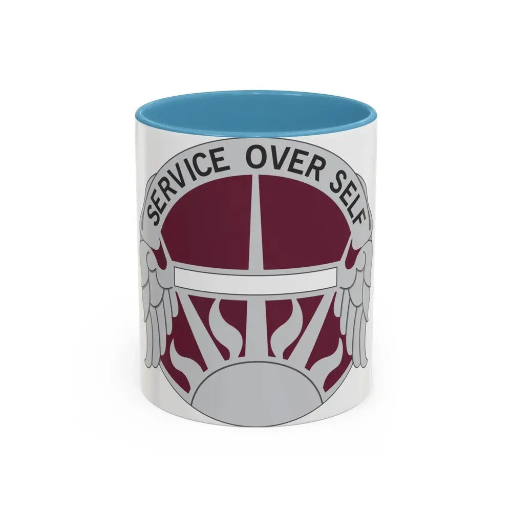 7 Medical Brigade (U.S. Army) Accent Coffee Mug 11oz Light Blue - Go Mug Yourself
