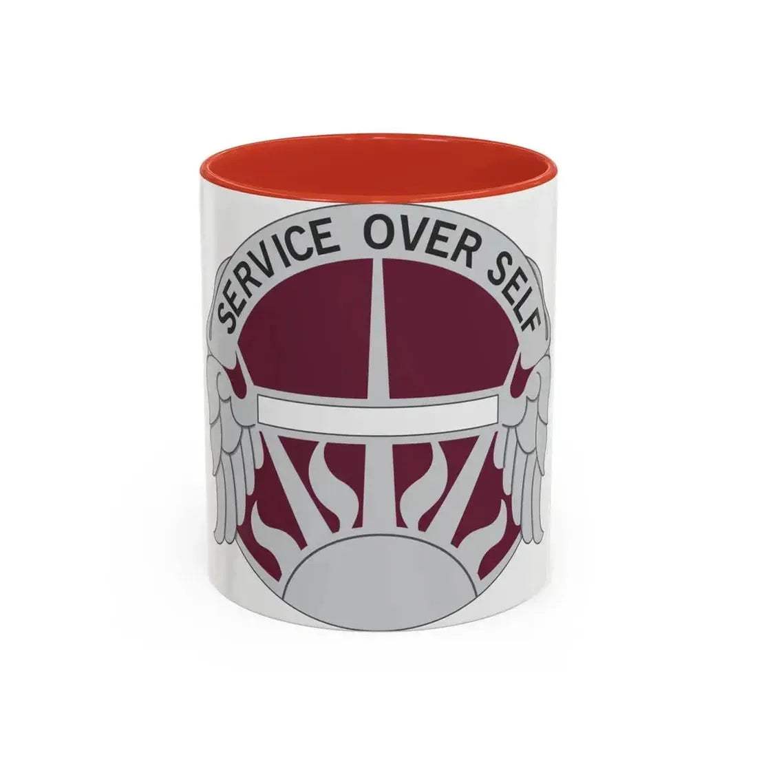 7 Medical Brigade (U.S. Army) Accent Coffee Mug 11oz Red - Go Mug Yourself