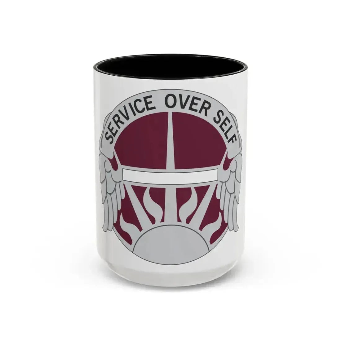 7 Medical Brigade (U.S. Army) Accent Coffee Mug 15oz Black - Go Mug Yourself