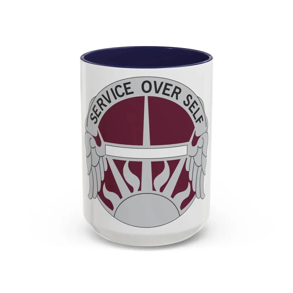 7 Medical Brigade (U.S. Army) Accent Coffee Mug 15oz Navy - Go Mug Yourself