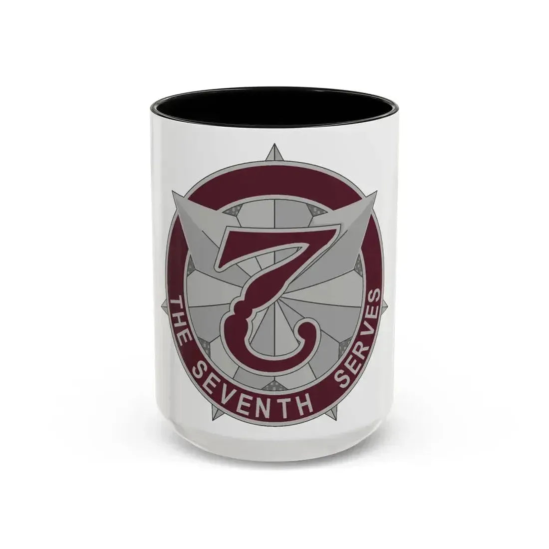 7 Medical Command 2 (U.S. Army) Accent Coffee Mug 15oz Black - Go Mug Yourself