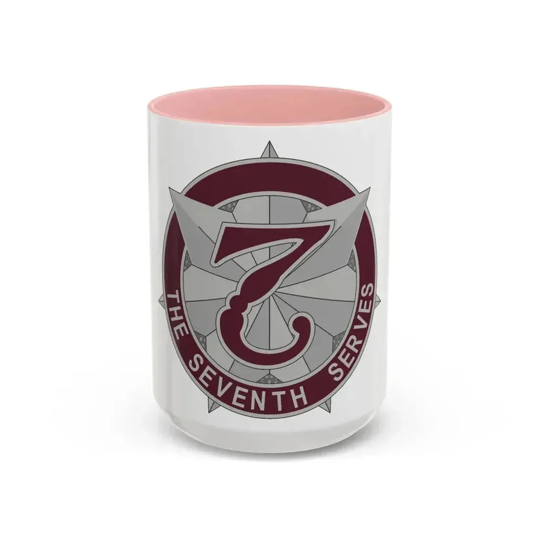 7 Medical Command 2 (U.S. Army) Accent Coffee Mug 15oz Pink - Go Mug Yourself