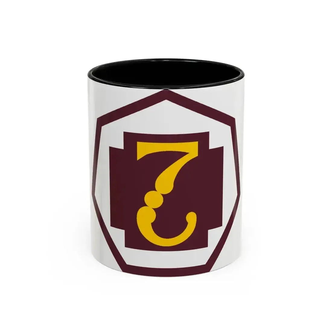 7 Medical Command (U.S. Army) Accent Coffee Mug 11oz Black - Go Mug Yourself