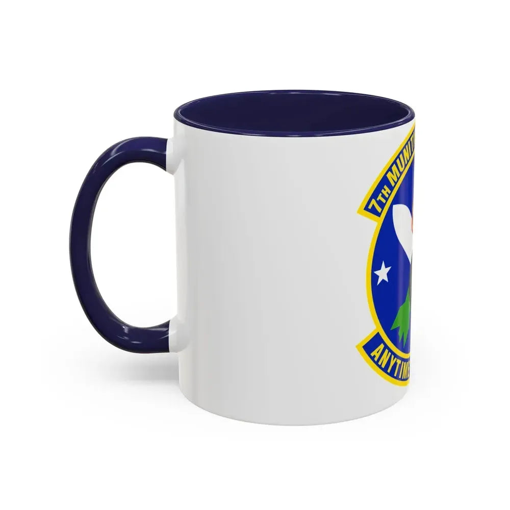 7 Munitions Squadron ACC (U.S. Air Force) Accent Coffee Mug - Go Mug Yourself