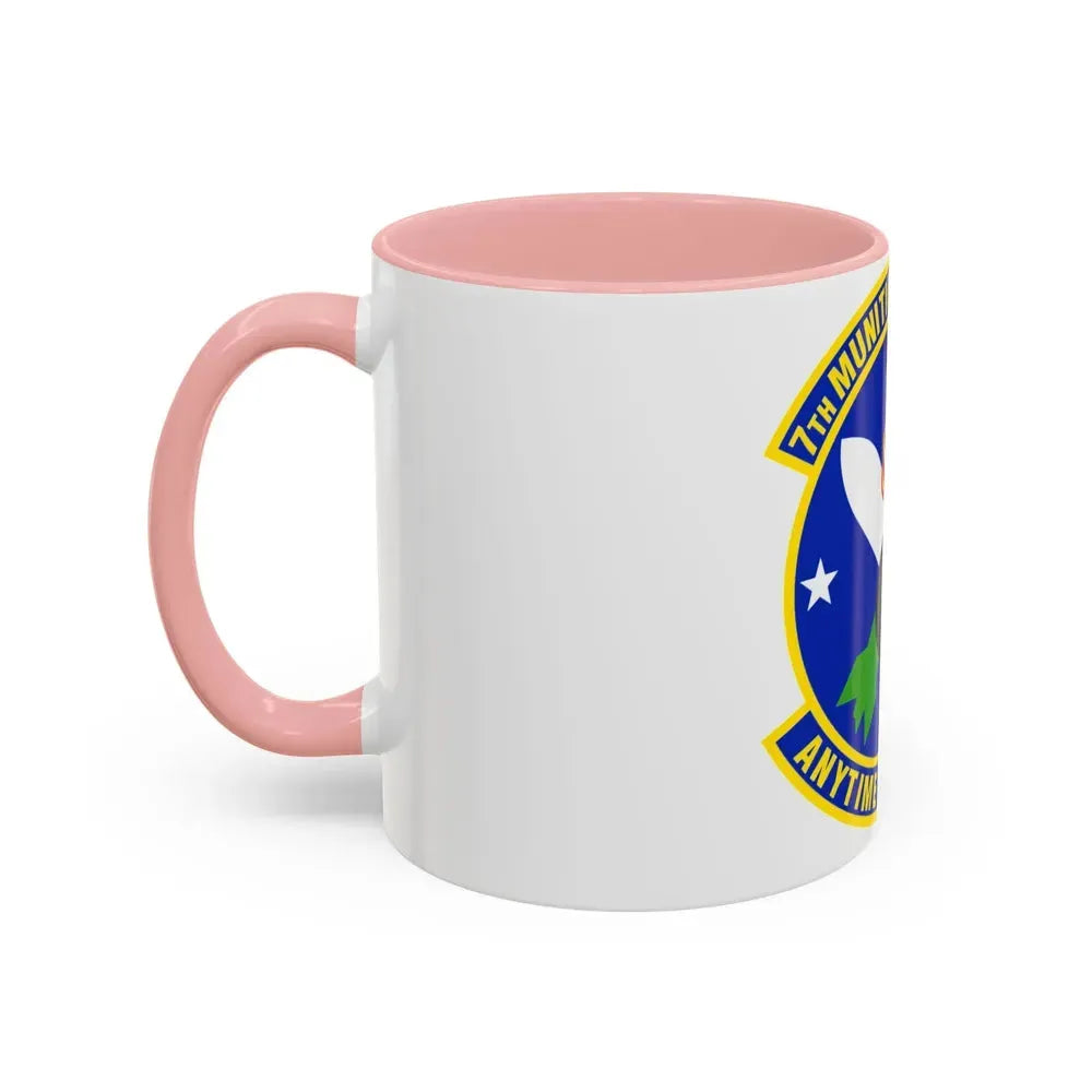 7 Munitions Squadron ACC (U.S. Air Force) Accent Coffee Mug - Go Mug Yourself