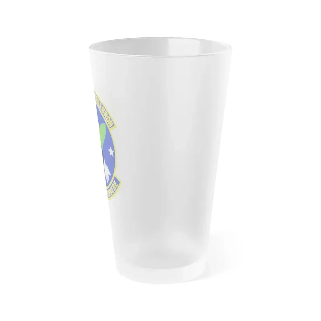 7 Munitions Squadron ACC (U.S. Air Force) Frosted Pint Glass 16oz - Go Mug Yourself