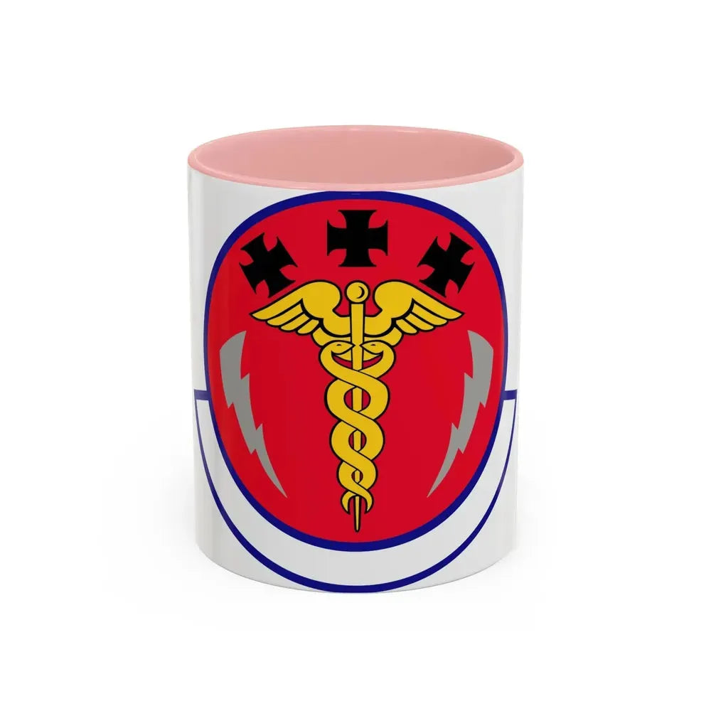 7 Operational Medical Readiness Squadron AFGSC (U.S. Air Force) Accent Coffee Mug 11oz Pink - Go Mug Yourself
