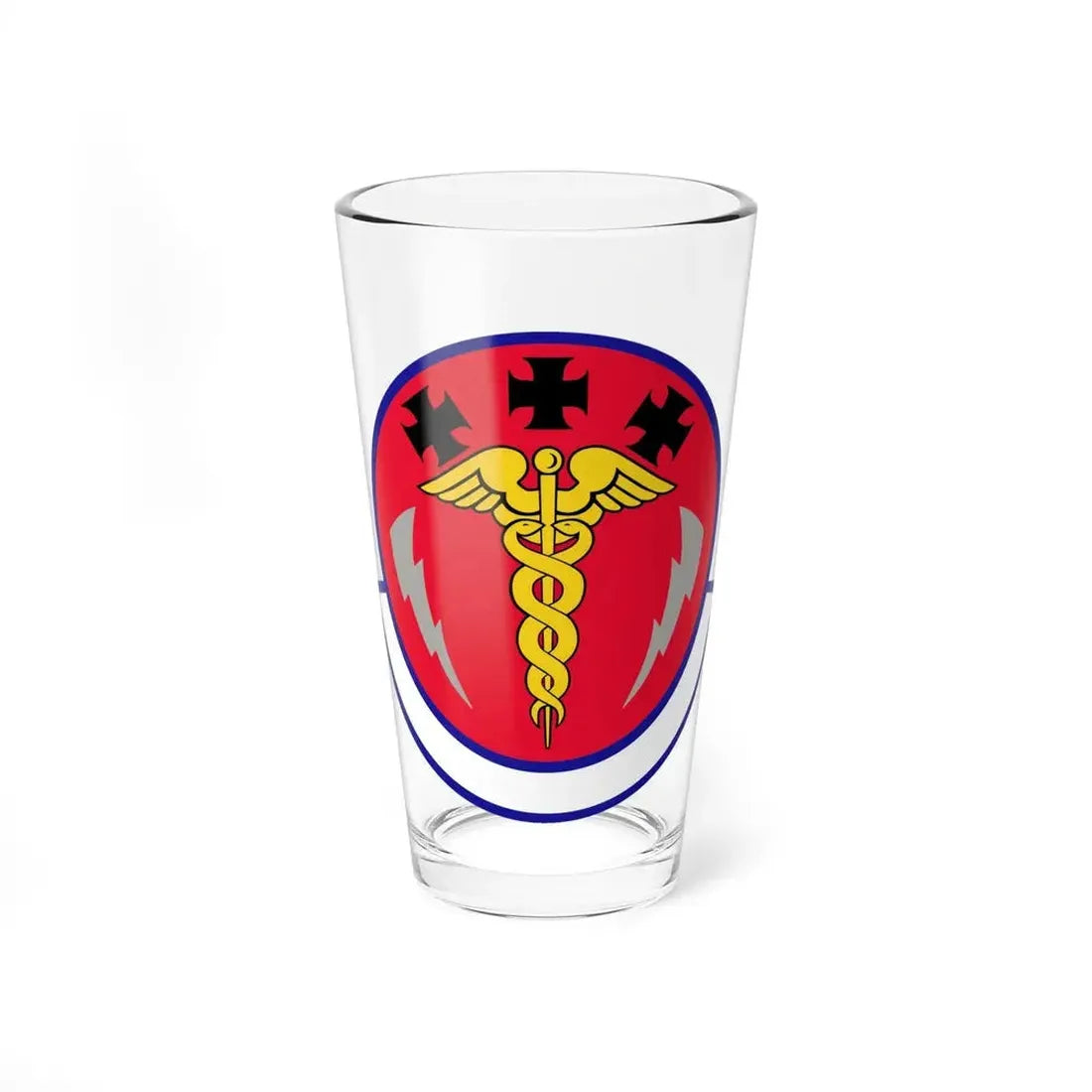 7 Operational Medical Readiness Squadron AFGSC (U.S. Air Force) Pint Glass 16oz 16oz - Go Mug Yourself