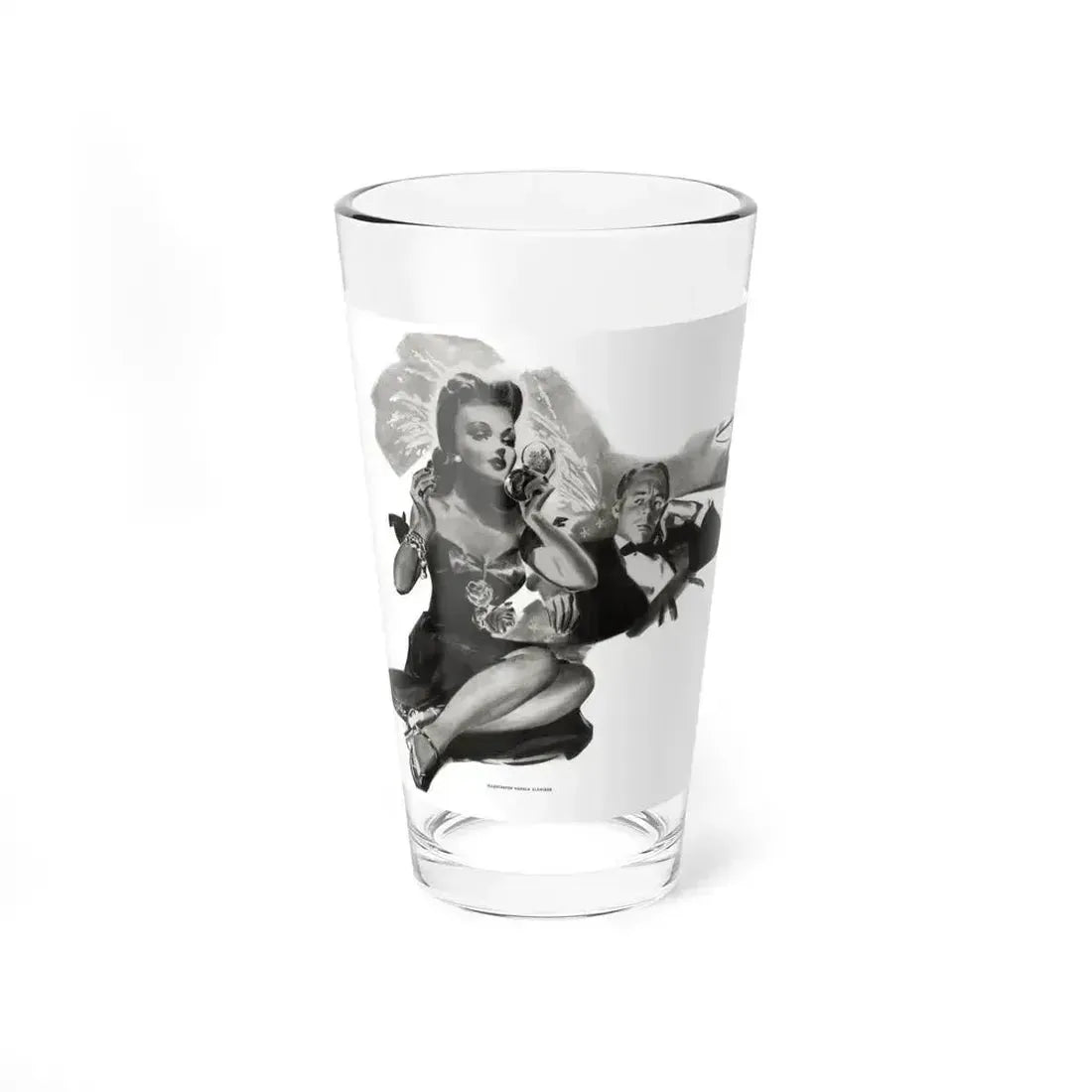 7 Steps To Personal Success (2), Liberty magazine, November 30, 1940 (Magazine Illustration) Pint Glass 16oz 16oz - Go Mug Yourself