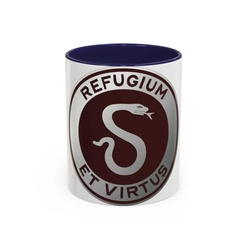 7 Surgical Hospital (U.S. Army) Accent Coffee Mug 11oz Navy - Go Mug Yourself