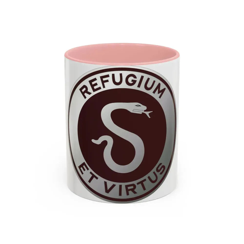 7 Surgical Hospital (U.S. Army) Accent Coffee Mug 11oz Pink - Go Mug Yourself