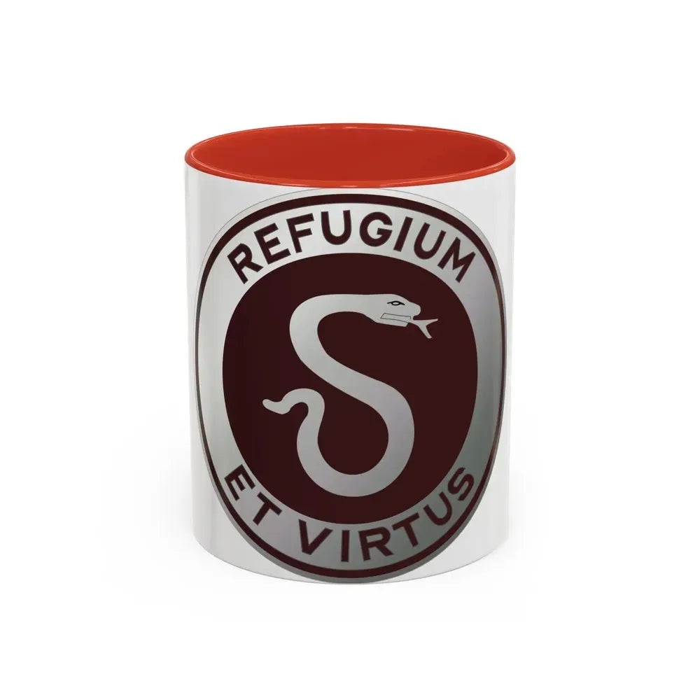 7 Surgical Hospital (U.S. Army) Accent Coffee Mug 11oz Red - Go Mug Yourself