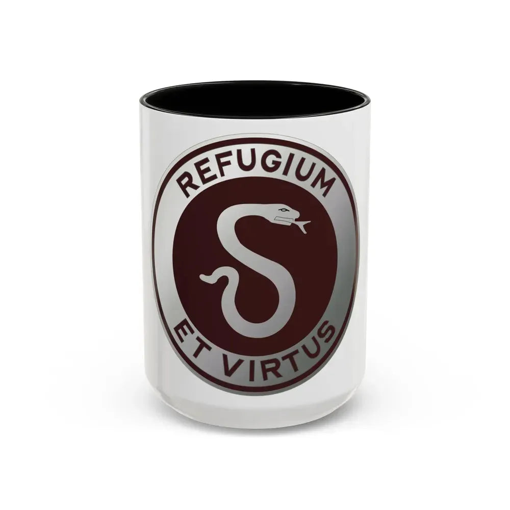 7 Surgical Hospital (U.S. Army) Accent Coffee Mug 15oz Black - Go Mug Yourself