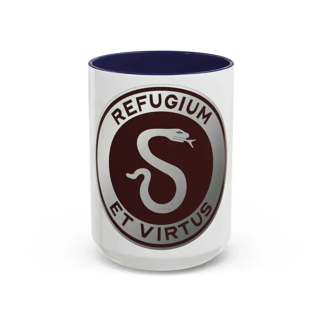 7 Surgical Hospital (U.S. Army) Accent Coffee Mug 15oz Navy - Go Mug Yourself
