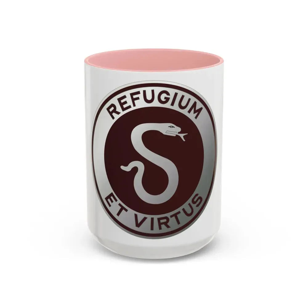 7 Surgical Hospital (U.S. Army) Accent Coffee Mug 15oz Pink - Go Mug Yourself