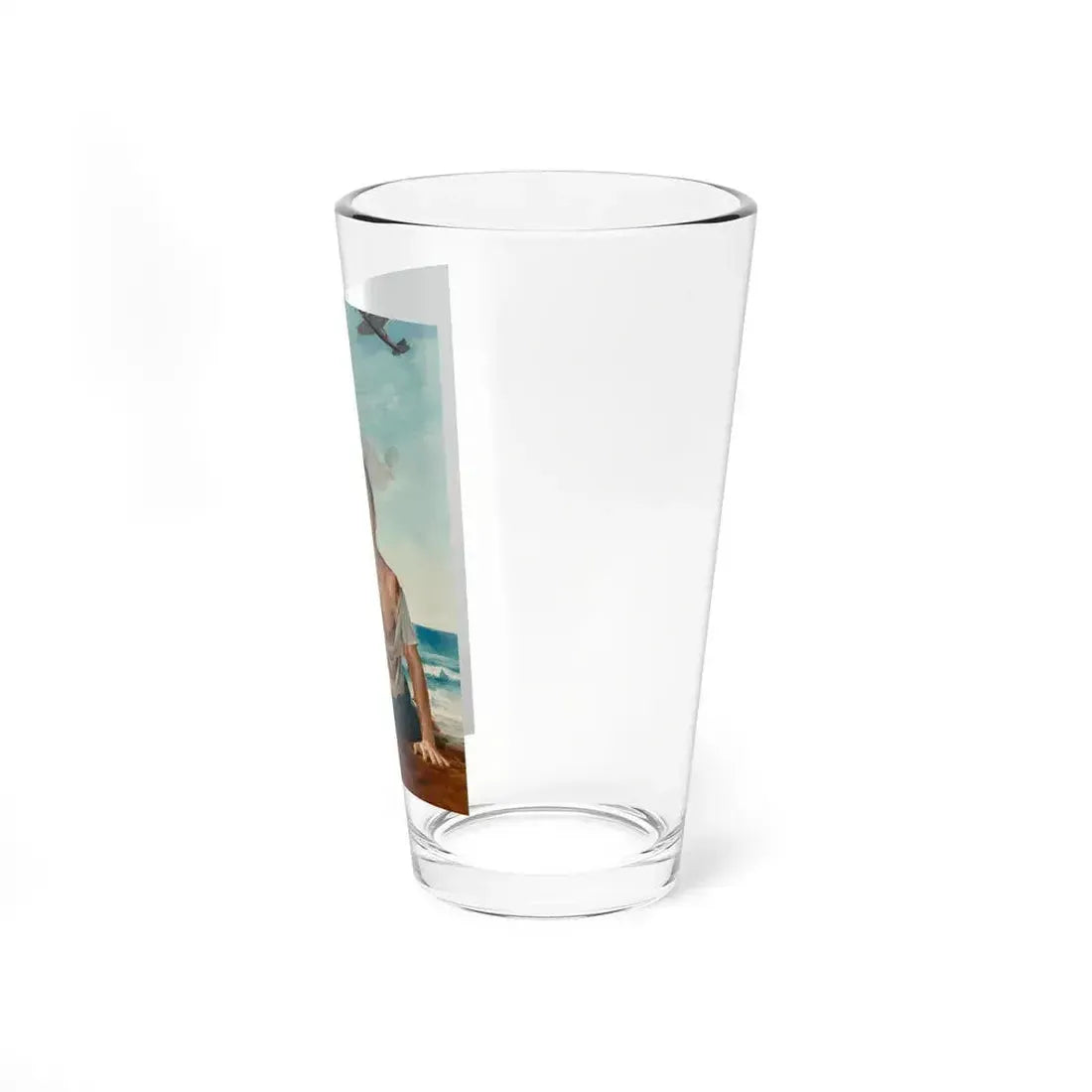 70,000 to One, paperback cover (Pyramid, 1960) - Pint Glass 16oz - Go Mug Yourself