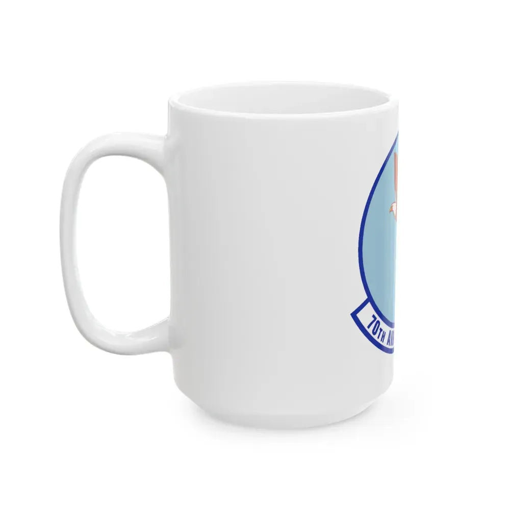 70 Air Refueling Squadron AFRC (U.S. Air Force) White Coffee Mug - Go Mug Yourself