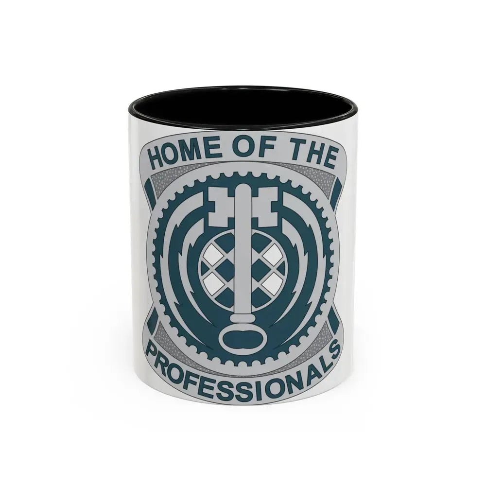 701 Military Intelligence Brigade (U.S. Army) Accent Coffee Mug 11oz Black - Go Mug Yourself